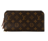 Louis Vuitton Long Wallet, &pound;295, Accessories, Brown, Canvas, Front view